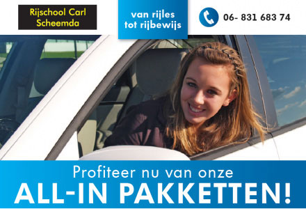 Aanbiedingen autorijles Winschoten